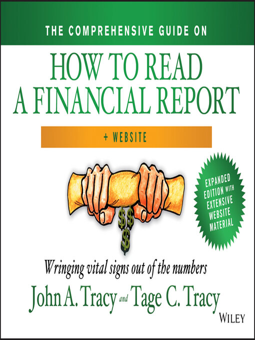 Title details for The Comprehensive Guide on How to Read a Financial Report by John A. Tracy - Available